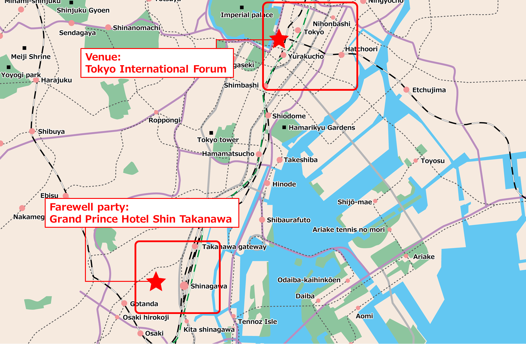 Overview map
