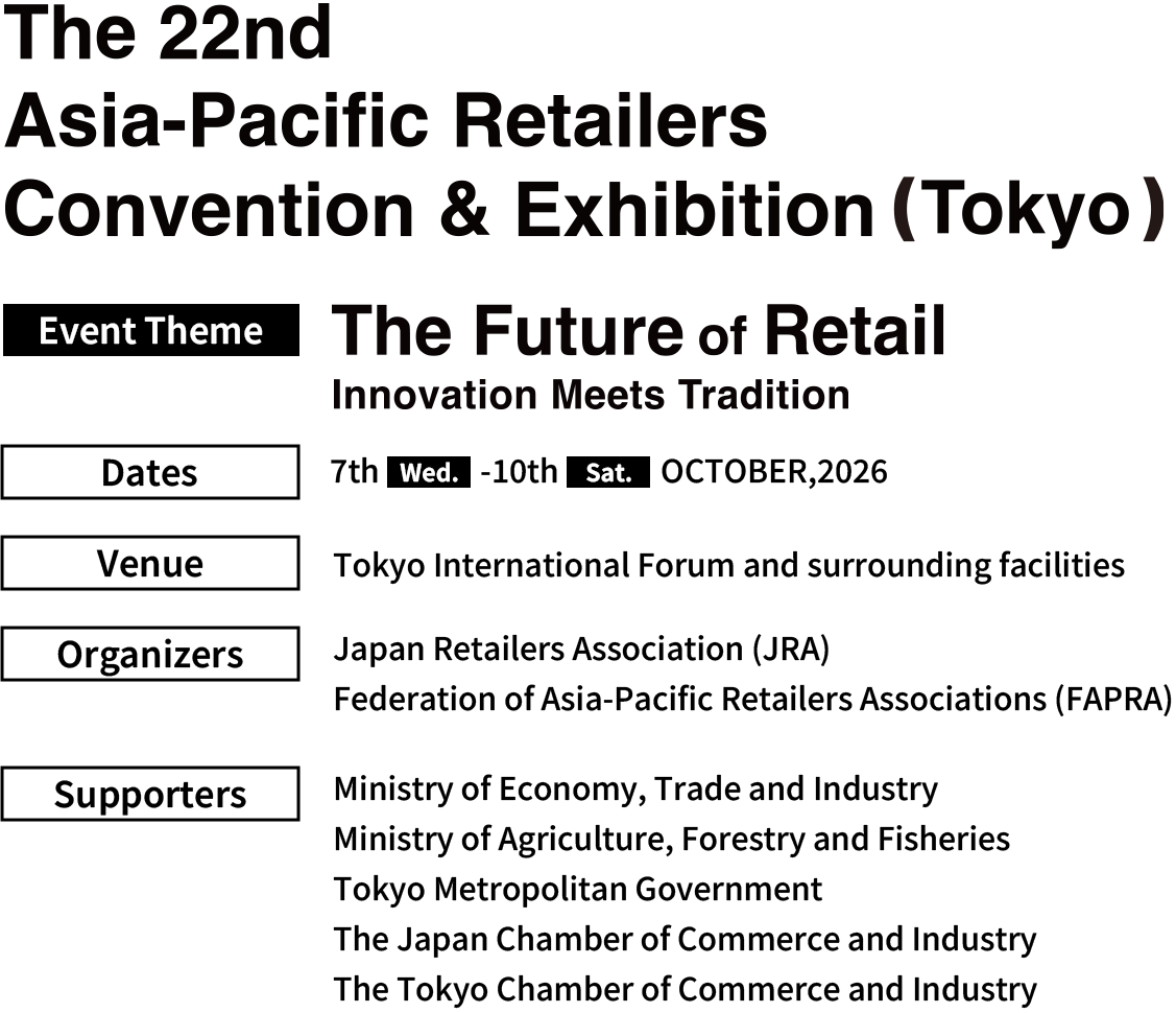 22nd APRCE TOKYO 2026