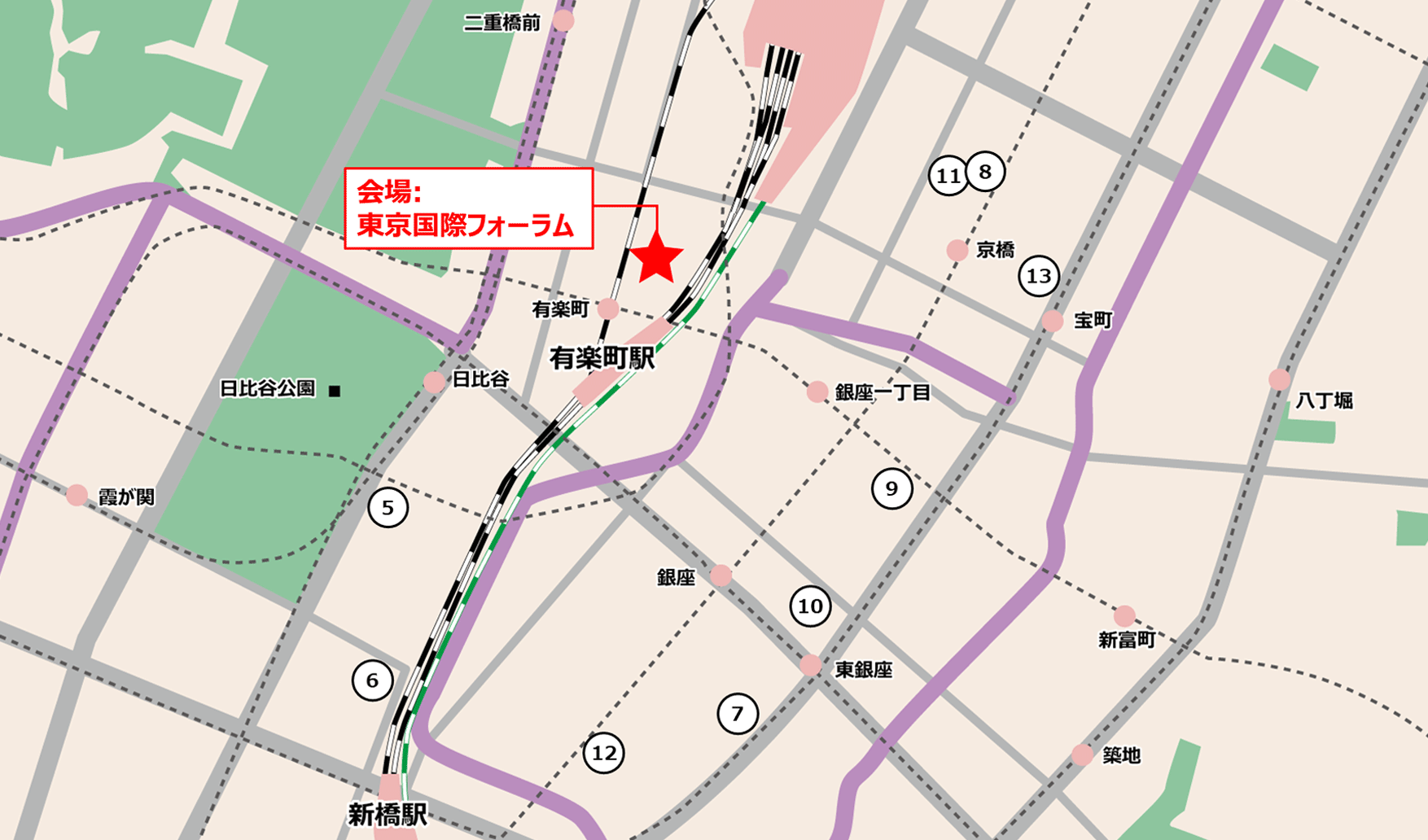 有楽町エリア
