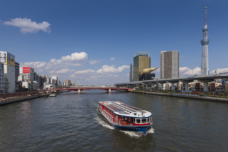 T-8 Tokyo River Cruise & Hamarikyu Gardens